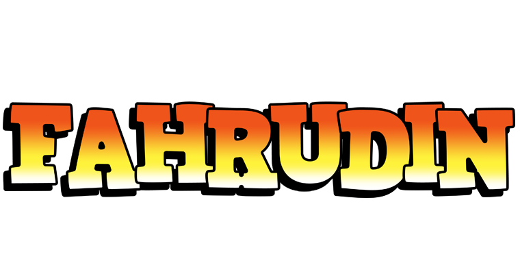 Fahrudin sunset logo