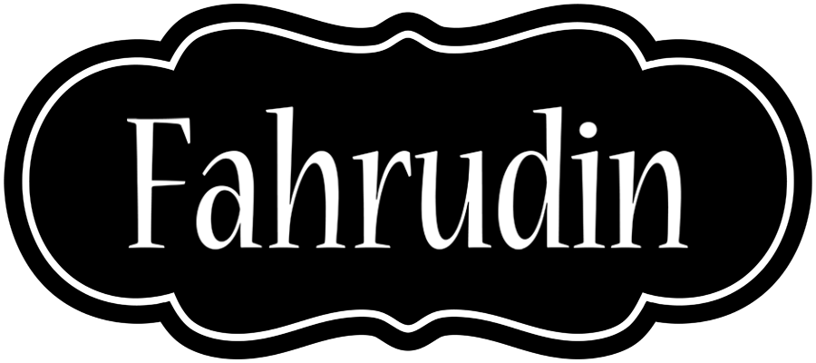 Fahrudin welcome logo