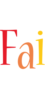 Fai birthday logo