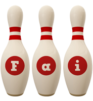 Fai bowling-pin logo