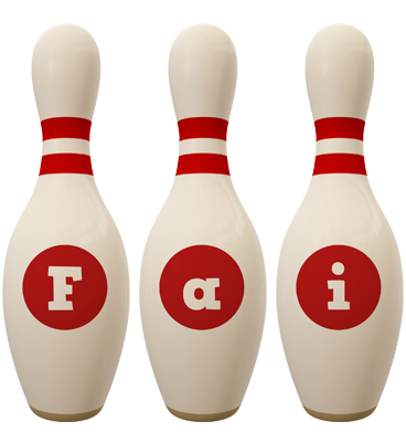 Fai bowling-pin logo