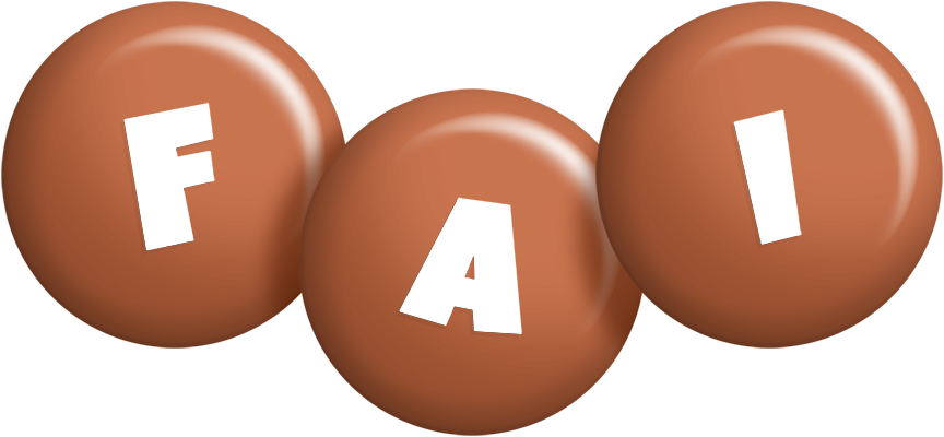Fai candy-brown logo