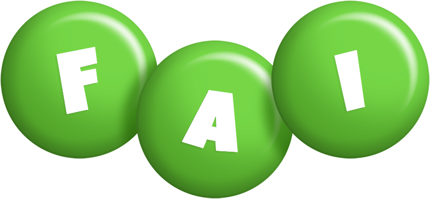 Fai candy-green logo