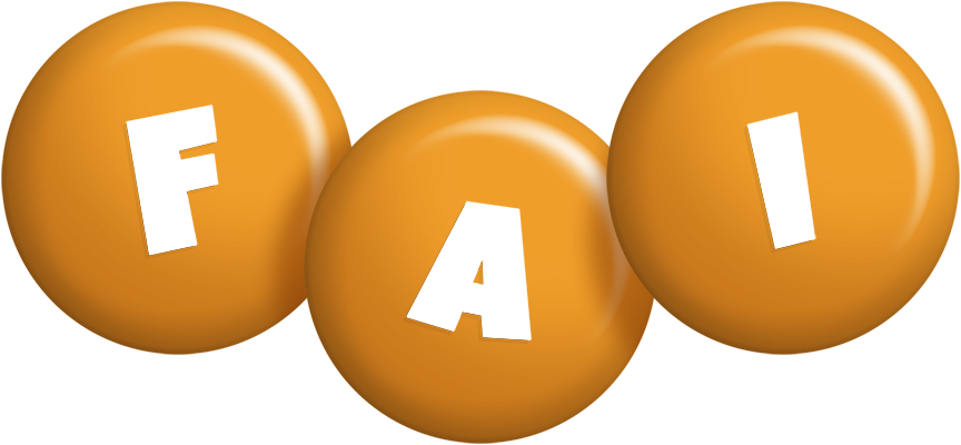 Fai candy-orange logo