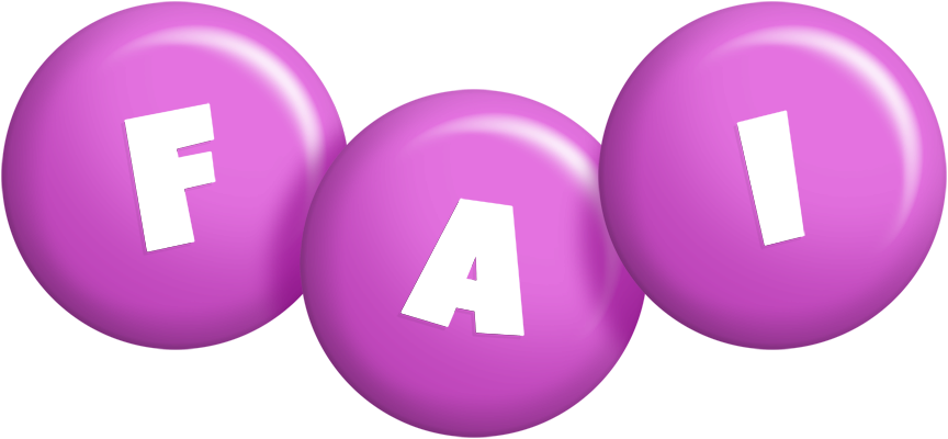 Fai candy-purple logo