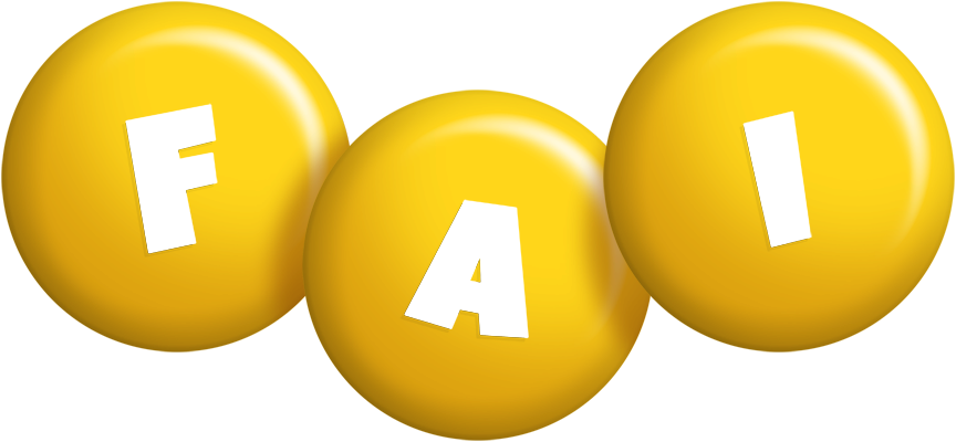 Fai candy-yellow logo