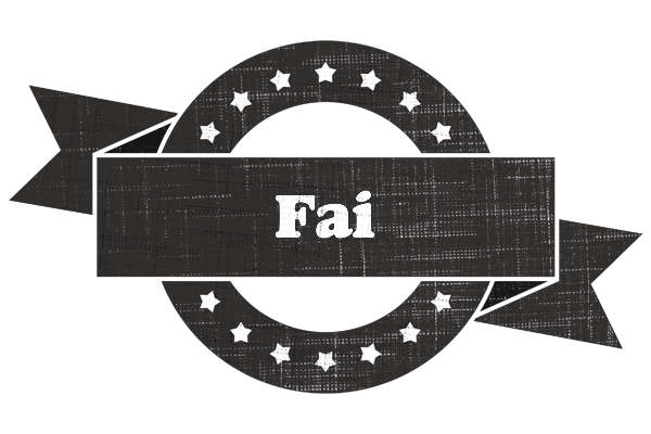 Fai grunge logo
