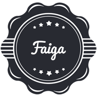 Faiga badge logo