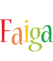 Faiga birthday logo