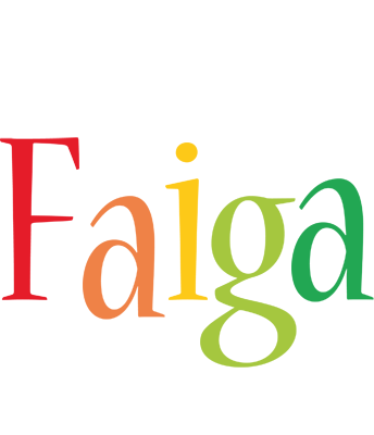 Faiga birthday logo