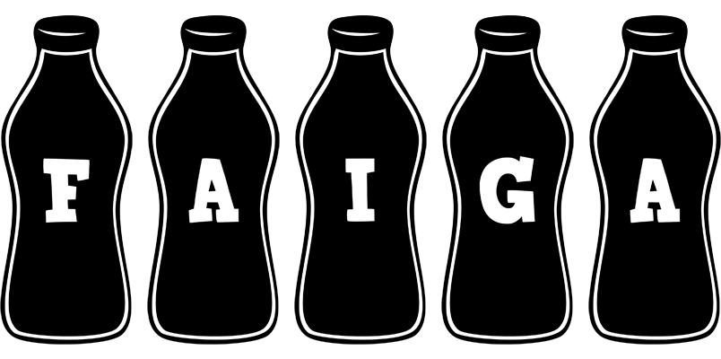 Faiga bottle logo