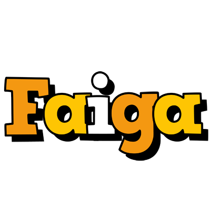 Faiga cartoon logo