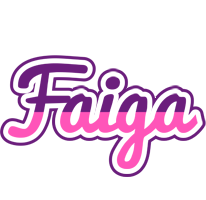 Faiga cheerful logo