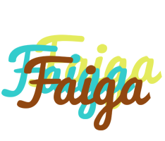 Faiga cupcake logo