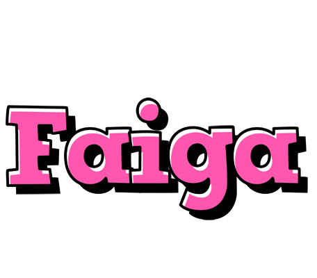 Faiga girlish logo