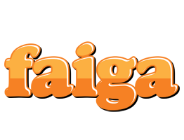 Faiga orange logo