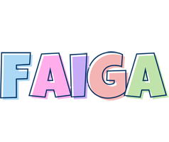 Faiga pastel logo