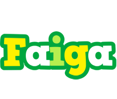 Faiga soccer logo