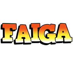 Faiga sunset logo