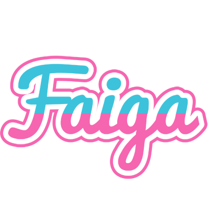 Faiga woman logo