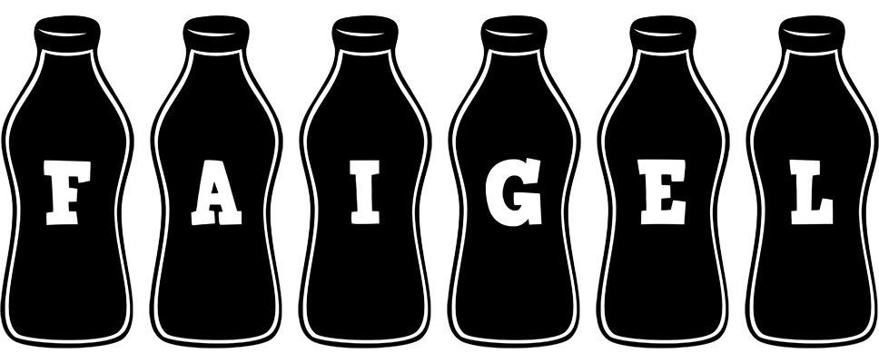 Faigel bottle logo