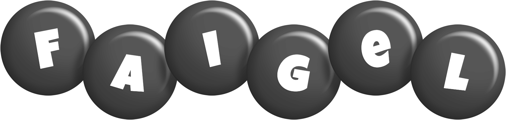 Faigel candy-black logo