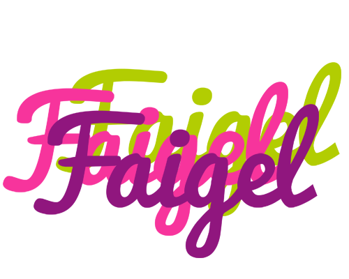 Faigel flowers logo