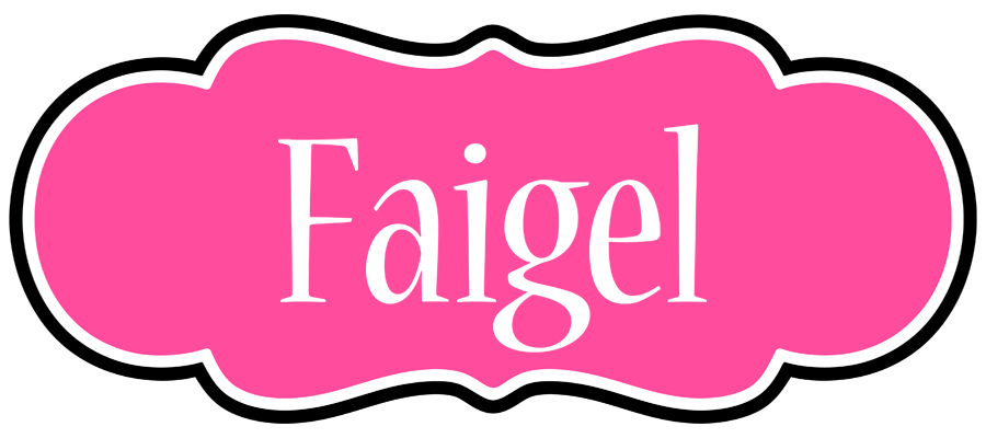 Faigel invitation logo