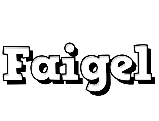 Faigel snowing logo