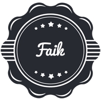 Faik badge logo