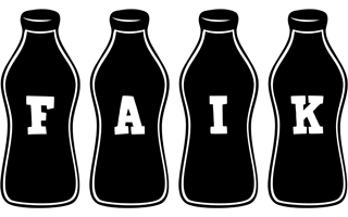 Faik bottle logo