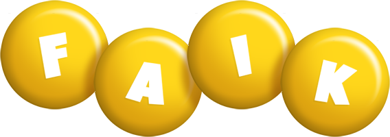 Faik candy-yellow logo