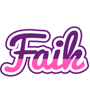 Faik cheerful logo
