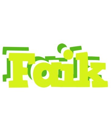 Faik citrus logo
