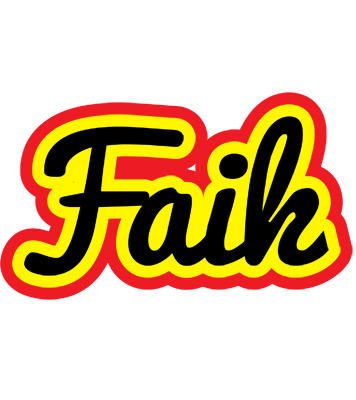 Faik flaming logo