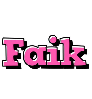 Faik girlish logo