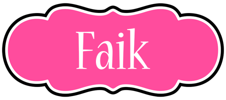 Faik invitation logo