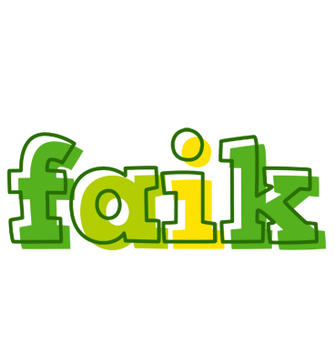 Faik juice logo
