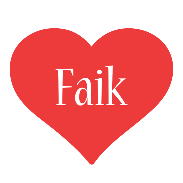 Faik love logo