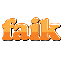 Faik orange logo