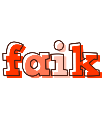 Faik paint logo
