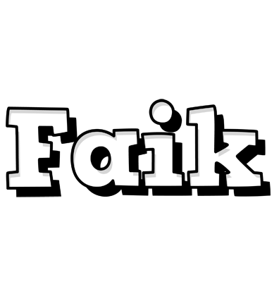 Faik snowing logo