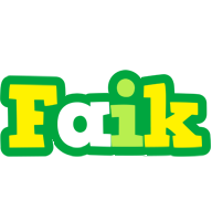 Faik soccer logo