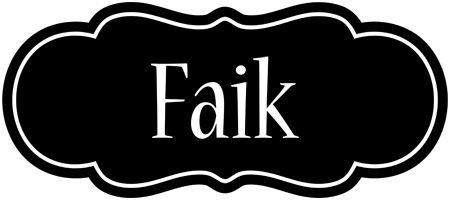 Faik welcome logo