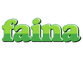 Faina apple logo
