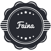Faina badge logo