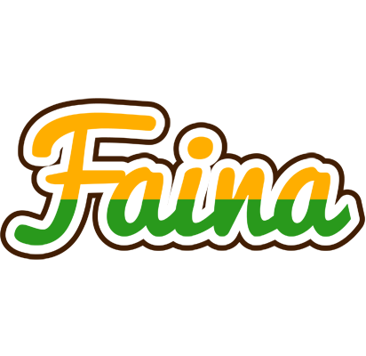 Faina banana logo
