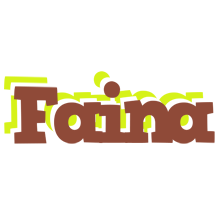 Faina caffeebar logo