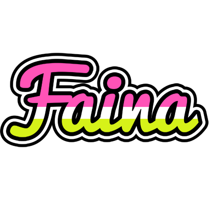 Faina candies logo