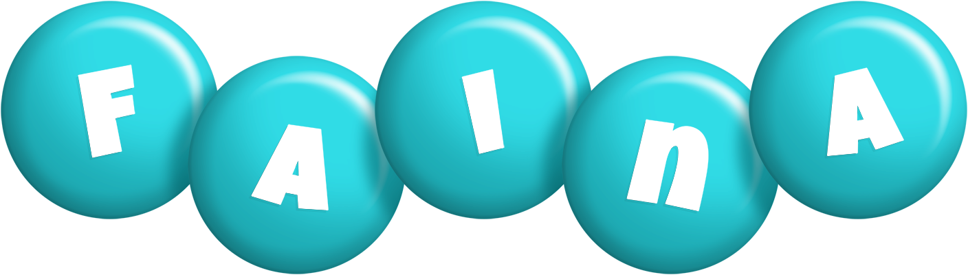 Faina candy-azur logo